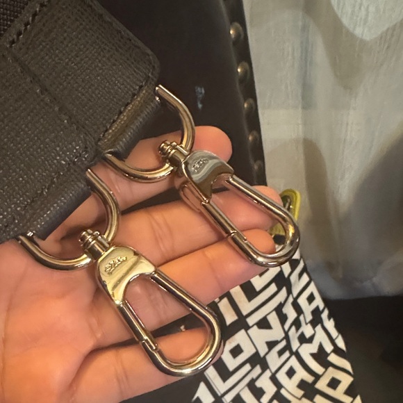 Longchamp Graphic Black and White Tote - Picture 3 of 8